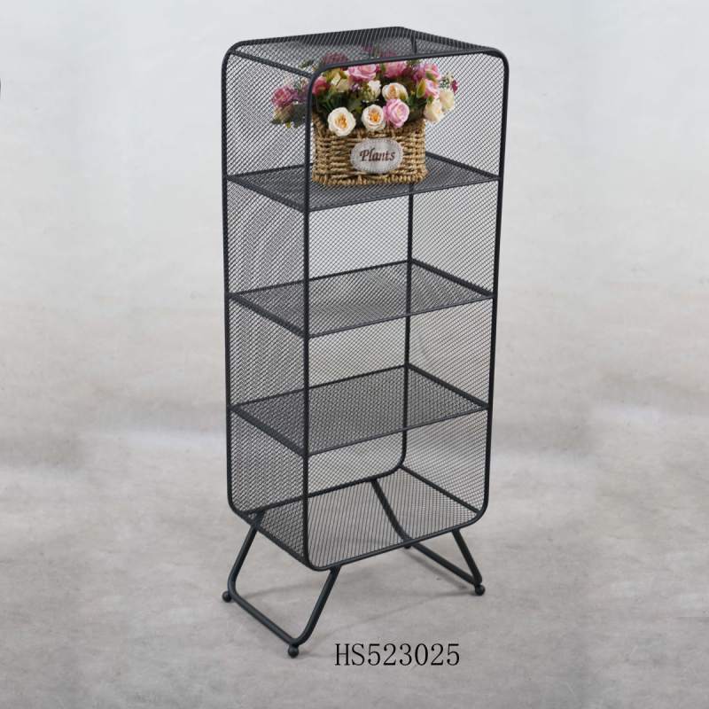 Stórar geymsluhillur úr málmi